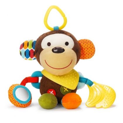 Skip Hop Мека играчка с чесалка - Маймунка