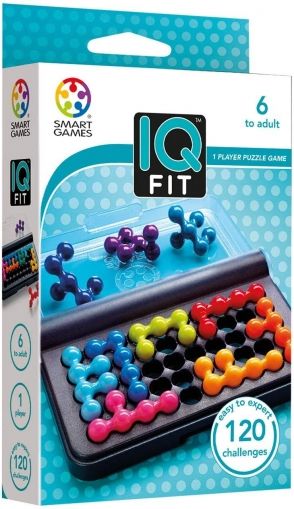 Smart Games логическа игра джобен формат IQ fit