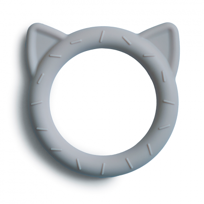 Mushie силиконова гризалка CAT Stone