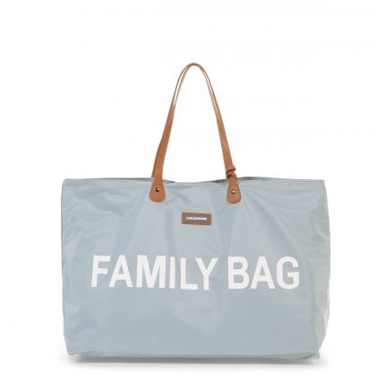 CHILDHOME чанта Family Bag сиво/бяло