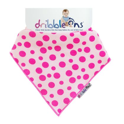 Dribble Ons лигавник-бандана Pink Dots