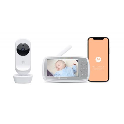 Видео бебефон Motorola VM44 Connect, 4.3-инча