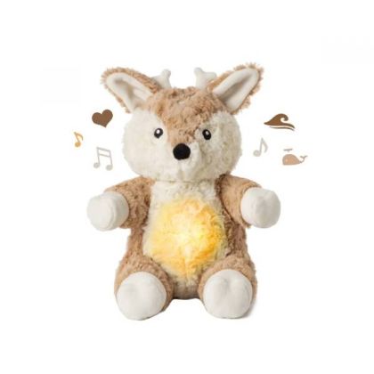 Cloud B Успокояваща играчка за бебе с мелодии и мека светлина LoveLight™ - Finley Fawn