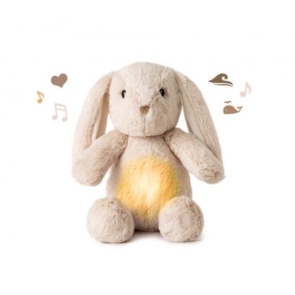 Cloud B Успокояваща играчка за бебе с мелодии и мека светлина LoveLight™ - Billy the Bunny