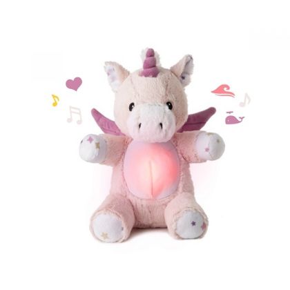 Cloud B Успокояваща играчка за бебе с мелодии и мека светлина LoveLight™ - Lily the Unicorn
