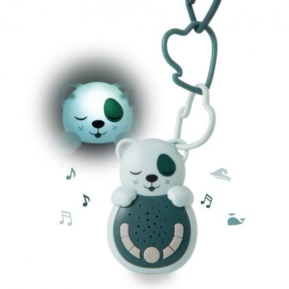 Cloud B играчка с успокояващи звуци за път Sweet Dreamz On the Go™ - Dog
