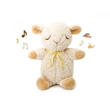 Cloud B Мека играчка с успокояващи звуци Sleep Sheep On The Go™