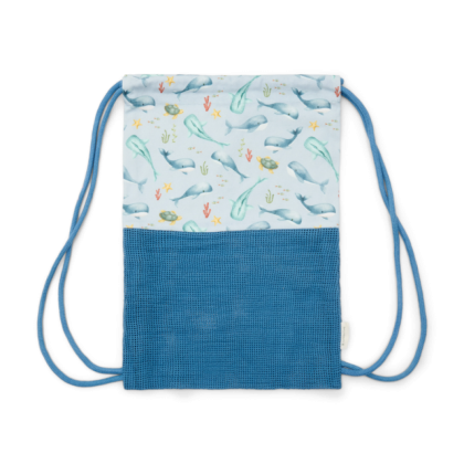 Little Dutch Детска Плажна Раница Ocean Sea Life Multi Colour