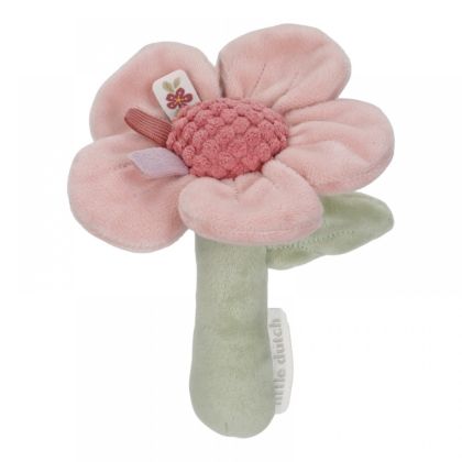 Little Dutch Бебешка Дрънкалка Розово Цвете Fairy Garden
