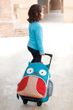 Skip Hop Детска чанта на колела Zoo Luggage - Бухалче