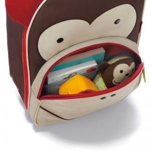 Skip Hop Детска чанта на колела Zoo Luggage - Маймунка
