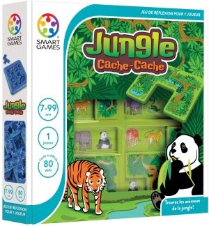 Smart Games логическа игра Открий и скрий джунгла