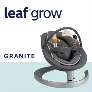 Nuna Leaf Grow Granite + дъга с играчки