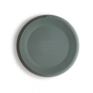 Mushie силиконова чиния с вакуум Dried Thyme