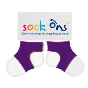 Държачи за чорапи 0-6 м лилаво