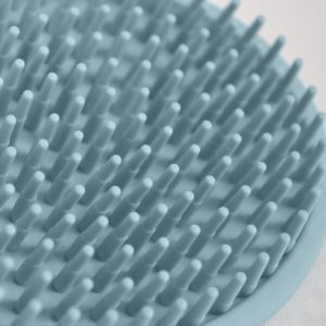 Shnuggle Анти-бактериална силиконова четка синя