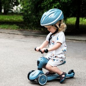 Scoot and Ride Детска тротинетка 2в1 Highwaykick 1 Steel