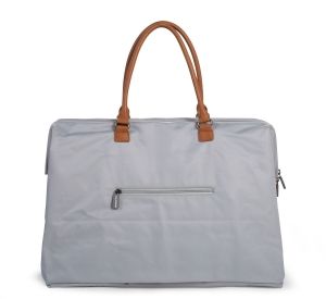 CHILDHOME чанта Mommy Bag сиво/бяло