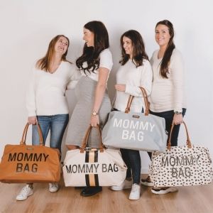 CHILDHOME чанта Mommy Bag кафява Leatherlook