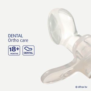 Difrax Dental залъгалка 18+ месеца Clay