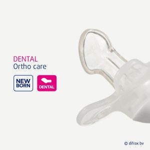 Difrax Dental залъгалка Newborn Pistache
