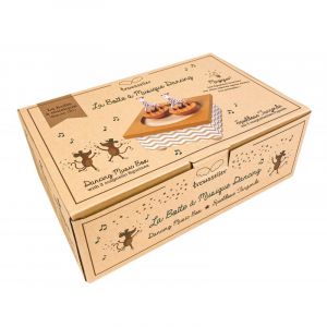 Дървена музикална кутия Жирафчето Софи, Caramel