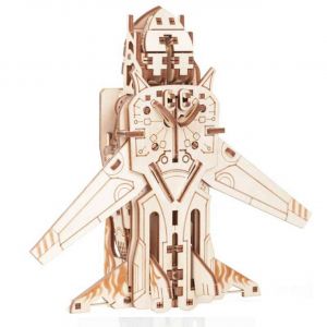 Mr. Playwood 3D пъзел за сглобяване трансформер "Робот - Самолет"