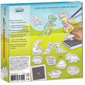 Crea Lign Комплект печати от пяна: Динозаври