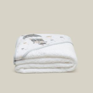 Interbaby комплект хавлия за баня и кърпичка за гушкане
