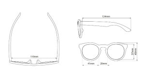 Слънчеви очила Real Shades Chill за деца - възраст 4+, нечупливи, 100% UVA UVB защита