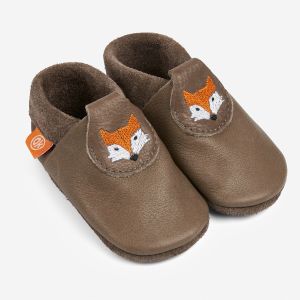 Orangenkinder детски кожени пантофи Fox 22-23