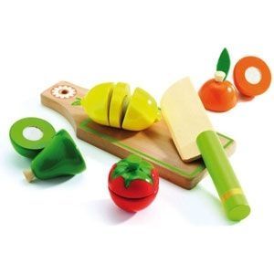 Djeco Toys -детски комплект Fruits and vegetables to cut