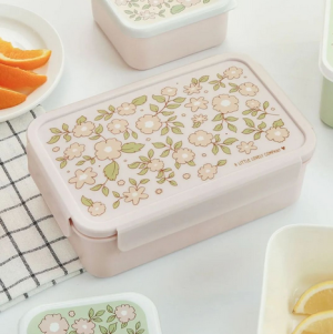 A little lovely company Bento box кутия за храна Blossoms Pink