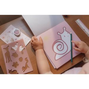 Little Dutch Книжка за оцветяване в линиите Fairy Garden