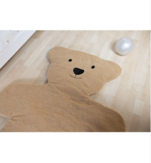 CHILDHOME Меко килимче за игра, мече 150 см