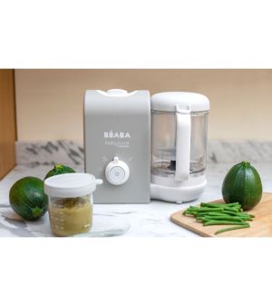 BEABA Babycook Express Готварски Робот За Здравословна Бебешка Храна - Velvet Grey