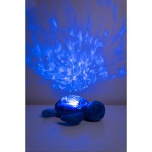 Cloud B Успокояваща играчка за бебе с мелодии и подводни прожекции Tranquil Turtle™ - Aqua