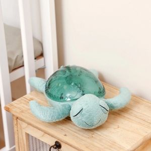 Cloud B Успокояваща играчка за бебе с мелодии и подводни прожекции Tranquil Turtle™ - Green