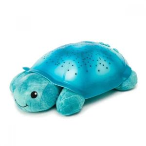 Cloud B Звезден музикален проектор с 3 цвята светлина и ефекти Twinkling Twilight Turtle™ - Aqua