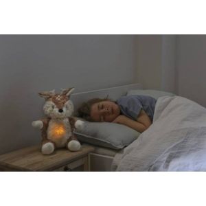 Cloud B Успокояваща играчка за бебе с мелодии и мека светлина LoveLight™ - Finley Fawn