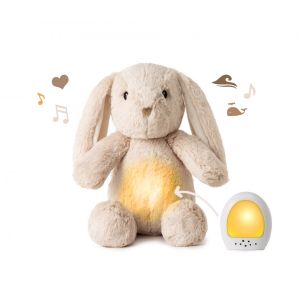 Cloud B Успокояваща играчка за бебе с мелодии и мека светлина LoveLight™ - Billy the Bunny