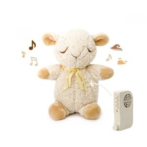 Cloud B Мека играчка с успокояващи звуци Sleep Sheep On The Go™