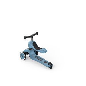 Scoot and Ride детска тротинетка 2 в 1 с родителски контрол Highwaykick1, Push and Go, Steel