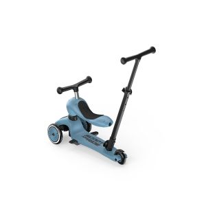Scoot and Ride детска тротинетка 2 в 1 с родителски контрол Highwaykick1, Push and Go, Steel
