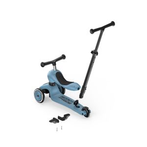 Scoot and Ride детска тротинетка 2 в 1 с родителски контрол Highwaykick1, Push and Go, Steel
