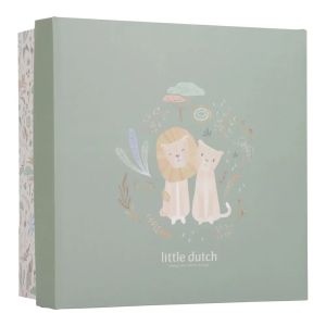Little Dutch Подаръчна кутия с меки играчки за бебе Safari Friends