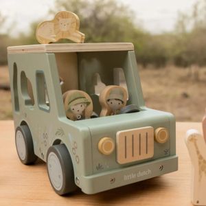 Little Dutch Дървен Сортер Safari Friends 