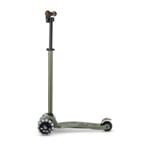 Micro Maxi Deluxe Pro LED Olive Green тротинетка