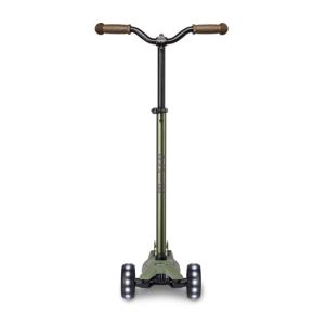 Micro Maxi Deluxe Pro LED Olive Green тротинетка