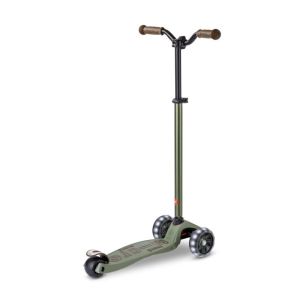 Micro Maxi Deluxe Pro LED Olive Green тротинетка